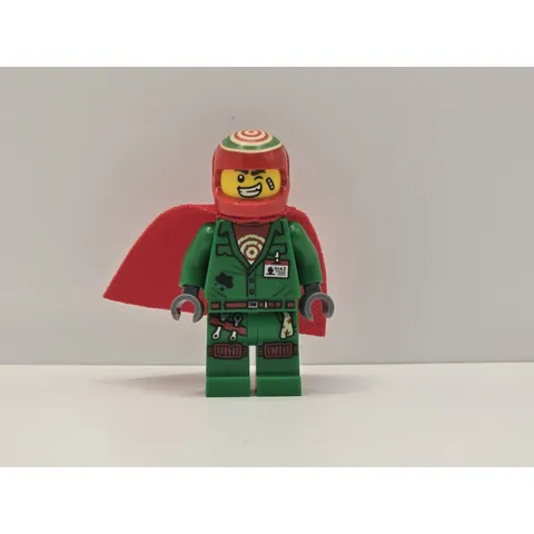 LEGO Hidden Side Douglas Elton Minifigure hs010 Helmet Cap New Genuine