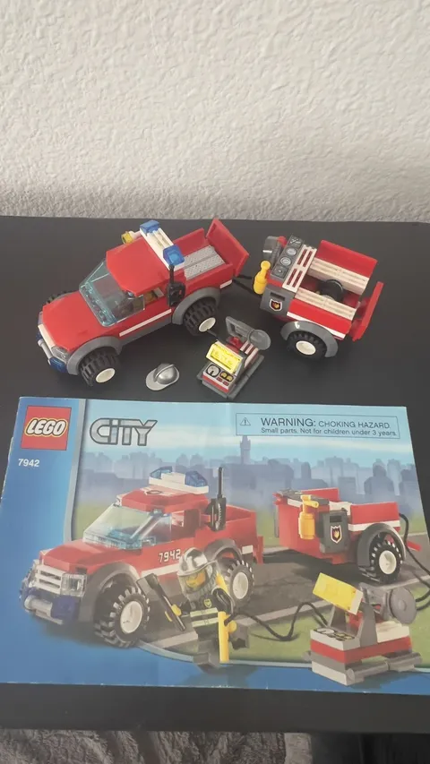 Lego City 7942 Off Road Fire Rescue No Minifig 
