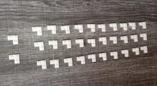 32 pieces White Genuine Lego 2 x 2 Corner Plates Part 2420 WYSIWYG IRL 32 pieces