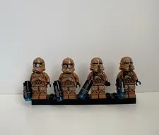 LEGO Star Wars: Geonosis Troopers (75089) Lot Of 4 Troopers