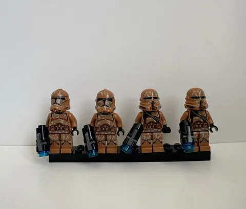 LEGO Star Wars: Geonosis Troopers (75089) Lot Of 4 Troopers