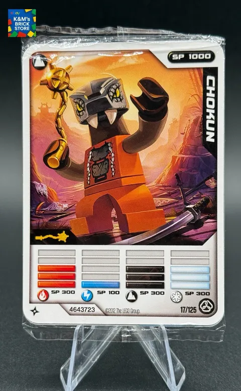 NEW LEGO Ninjago 2012 LEGO Card Pack From Set 9591 Brand New