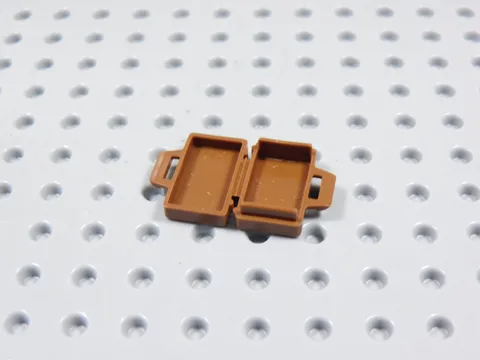 LEGO Reddish Brown Suitcase Briefcase Accessory Minifig BL