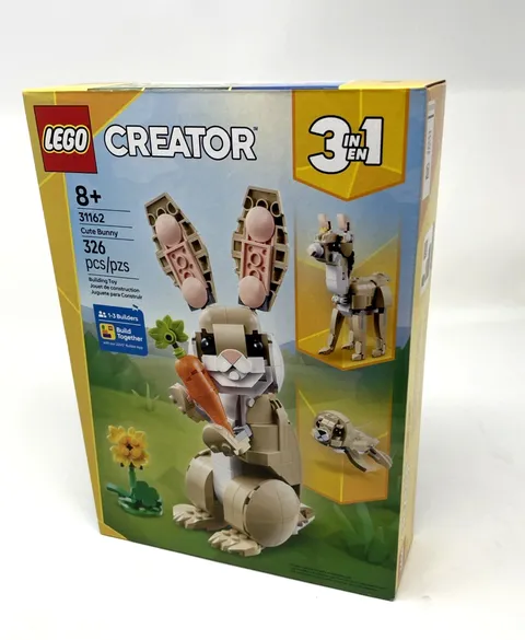 LEGO CREATOR: Cute Bunny (31162) Brand New Factory Sealed Lama, Seal  3 in 1