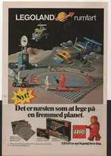 LEGO ADVERTISING INSERTS #  5-1108 # SPACE # 1979 #