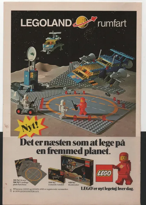 LEGO ADVERTISING INSERTS #  5-1108 # SPACE # 1979 #