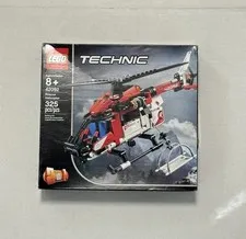 LEGO Technic Rescue Helicopter 42092 New Sealed Box Wear