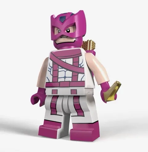 MRM Hawkeye/ Exclusive White variant/ Subject #0082/ Hawkeye Minifigure