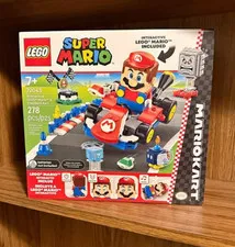 LEGO Super Mario Mario Kart Interactive Mario & Standard Kart 72043 278 Pieces