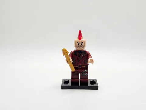 LEGO minifigure Kraglin custom build w real LEGO parts Marvel Guardians Galaxy