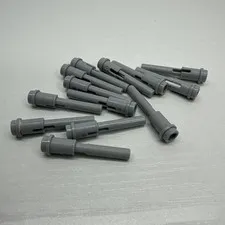 LEGO Parts 61184 Technic Half Pin 2L Bar Extension Light Bluish Gray QTY 13