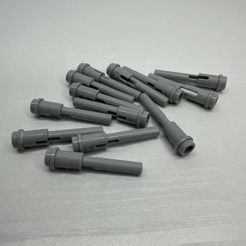 LEGO Parts 61184 Technic Half Pin 2L Bar Extension Light Bluish Gray QTY 13