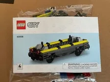 Lego Police Train flat car