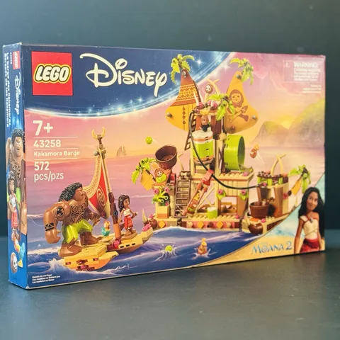 LEGO® Disney 43258 Moana 2 Kakamora Barge  Building Toy set Maui 572 pieces new