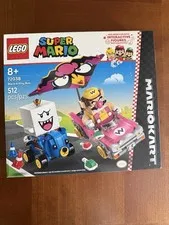 Nintendo Wario Walugi And King Boo LEGO Minifig Super Mario Bros Land World Kart