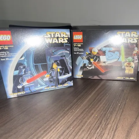 LEGO Star Wars 7200 Final Duel & 7103 Jedi Duel *factory sealed  Complete Sets 