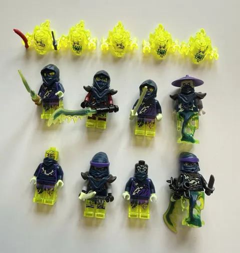 LEGO Ninjago Ghost Army Minifigure Lot of 13