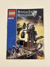 LEGO 8876 Castle Knights Kingdom Scorpion Prison Cave Instruction Booklet ONLY
