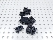 LEGO Lot of 10 Black 1x1 Modified Plates w/ Closed Handle BH