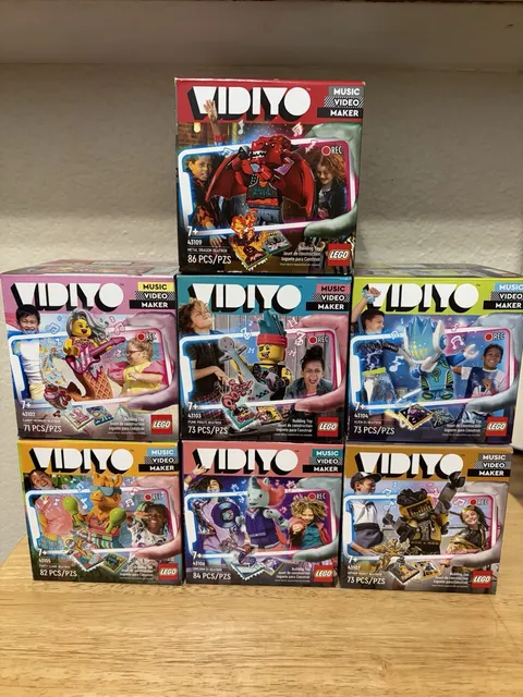 Lego Vidiyo Beatbox sets 43102 43103 43107 43104 43109 43106 43105  Lot of 7 New