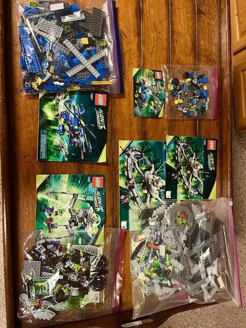 LEGO Alien Conquest Lot All 100% Complete With Instructions