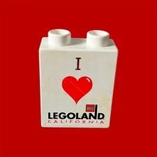 Lego Duplo Promo Brick Legoland California 2004 Vintage