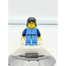 LEGO Star Wars Young Boba Fett SW0054 Minifig Blue Tunic 7153 Set