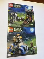 Lego Monster Fighters Instruction Manuel 9466 Book 1 & 2 (Instructions Only)