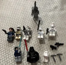 LEGO Star Wars Minifigure Lot Darth Vader Stormtrooper Weapons Accessories