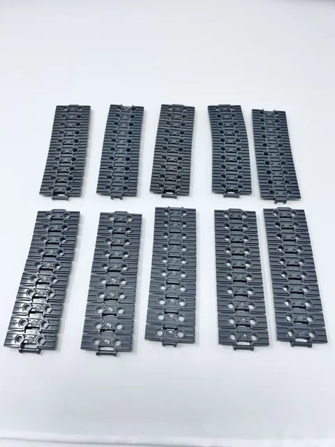 LEGO Bulk Dark Bluish Gray Tread Lot of 100 Part 57518 Technic Link Tracks Sproc