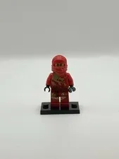 LEGO NINJAGO Kai Red Ninja Minifigure with Dragon Print and Mask