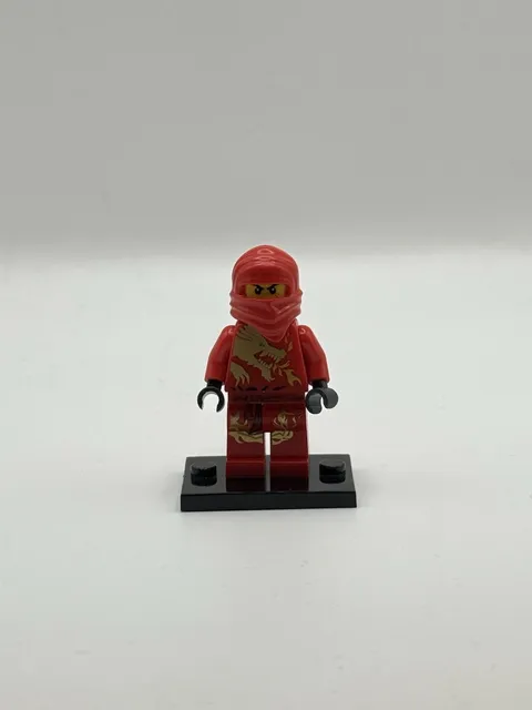 LEGO NINJAGO Kai Red Ninja Minifigure with Dragon Print and Mask