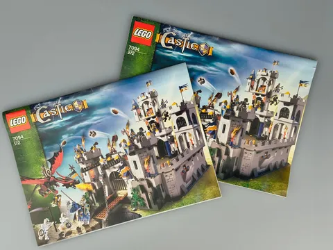 🩵 LEGO Castle 7094 - Great Royal Castle - Instructions - Instruction 🩵