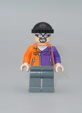 LEGO Batman Two face Henchman sunglasses minifigure Super Heroes 6864