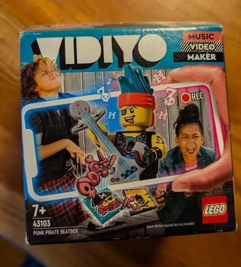 LEGO Vidiyo 43103 Punk Pirate Beatbox - Set Opened, Mint Condition