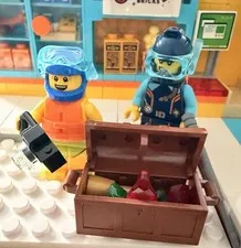 Lego Scuba Diver Minifigures With Accessories 