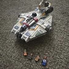 LEGO Star Wars 75357 ghost and phantom II with minifigures used