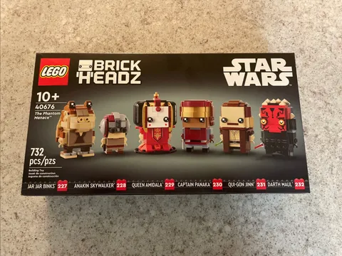 Lego 40676 Star Wars: The Phantom Menace Brickheadz Retired Sealed