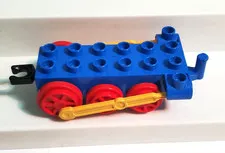 Lego Duplo Train Engine Base 2x6 w/ drive shaft