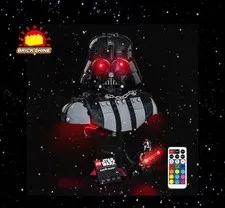 Brick Shine -GC Light kit for Lego Darth Vader Bust 75439 (NEW)