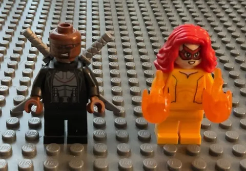 LEGO 76178 Daily Bugle Minifigures Blade Firestar Includes Accessories