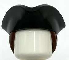 Lego New Minifigure Hair Combo Hair w/ Hat Long Hair Ponytail Part