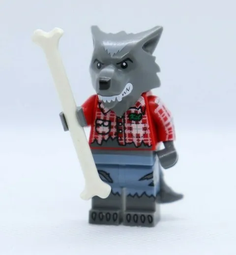 Wolf Guy Series 14 Halloween Bone Monster CMF LEGO® Minifigure Figure