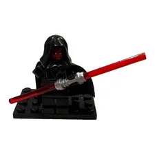 LEGO Star Wars Minifigure Darth Maul w/ Red Double-Bladed Lightsaber sw0003