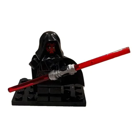 LEGO Star Wars Minifigure Darth Maul w/ Red Double-Bladed Lightsaber sw0003