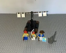 Lego 6257  Pirates I  Castaway's Raft Complete Set Minifigures