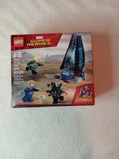 Lego MARVEL Super Heroes, Dropship Attack #76101 (box and book only) extra small