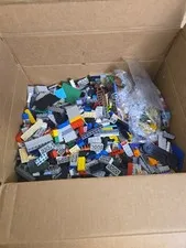 Large lego lot, 4 pounds 5oz of mixed legos With Various Sealed Bags 