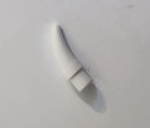 LEGO White Barb / Claw / Horn / Tooth - Small 53451