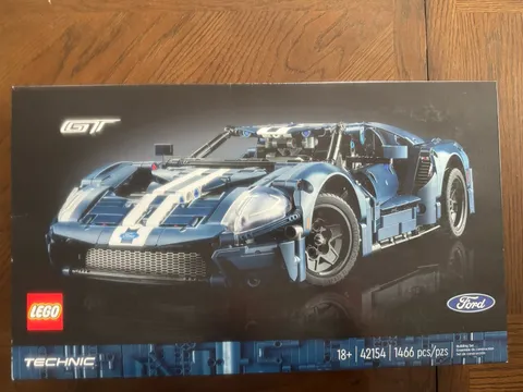 LEGO Technic 2022 Ford GT 42154 1466pc Sealed Box Sealed Contents